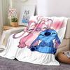 Love Between Friends Flannel Blanket, Soft and Warm, Suitable for Beds and Sofas, All Seasons, Portable Travel Blanket. 073074
