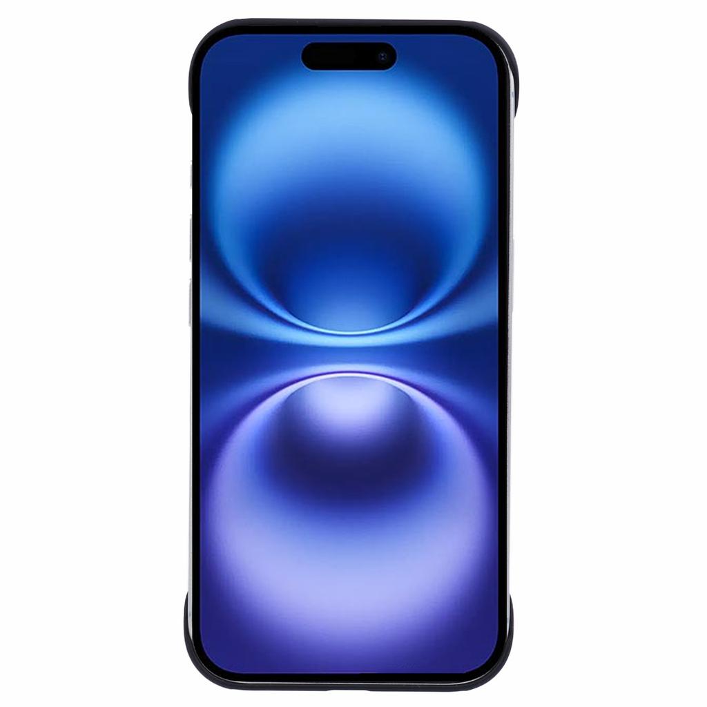 For iPhone 16 Plus Case Hard PC Frameless Heat Dissipation Phone Cover