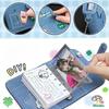 OOPSDAY Rest Day Clover Denim M5 Handbook ins Korean loose-leaf notebook DIY diary pain book