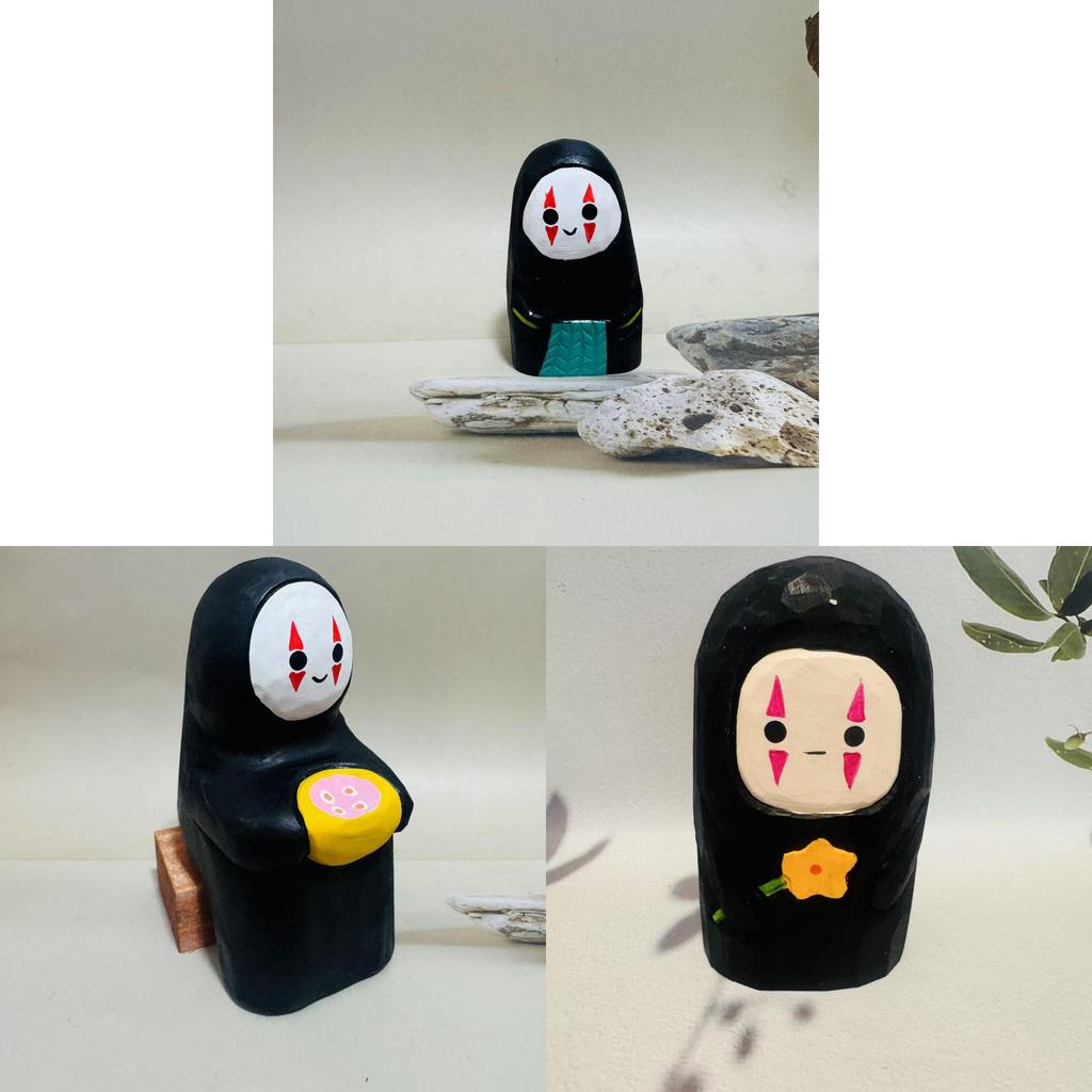 Spirited Away Wooden Craft Figurine Handcrafted Home Decor For Gift Giving