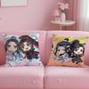Classic Donghua Mo Dao Zu Shi Cushion Cover Soft & Easy-Wash Pillow Case – Versatile for Couch, Bed, Travel and Office