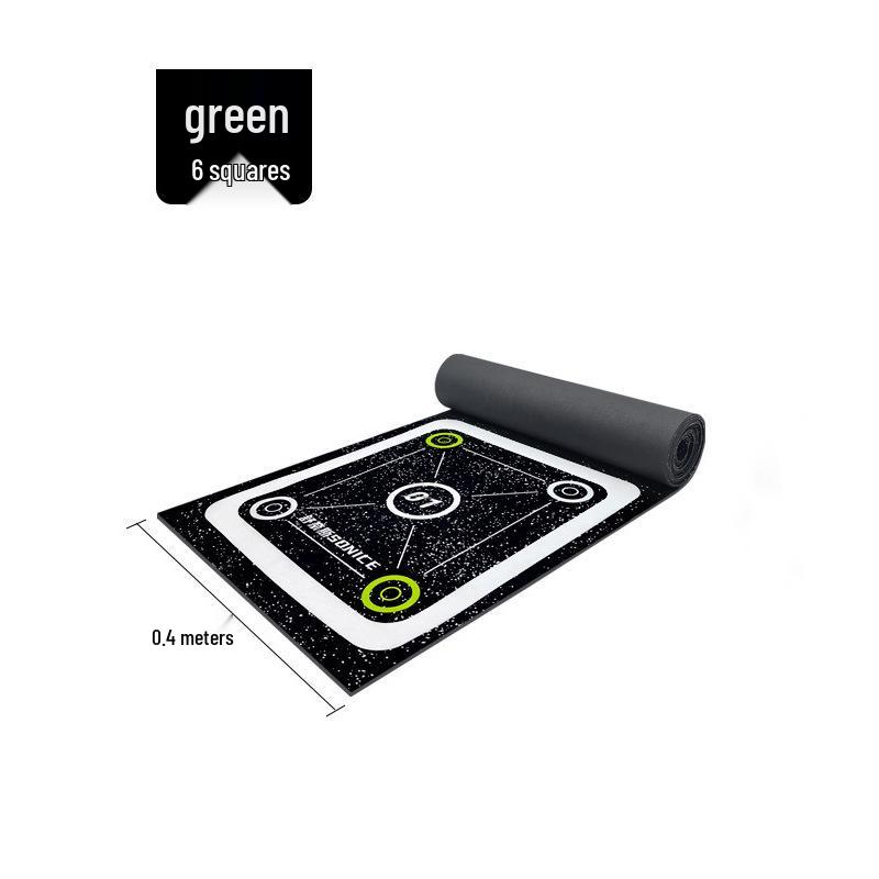 Утолщенный резиновый коврик-лестница для развития ловкости для детских фитнес-тренировок 3.6m x 0.4m