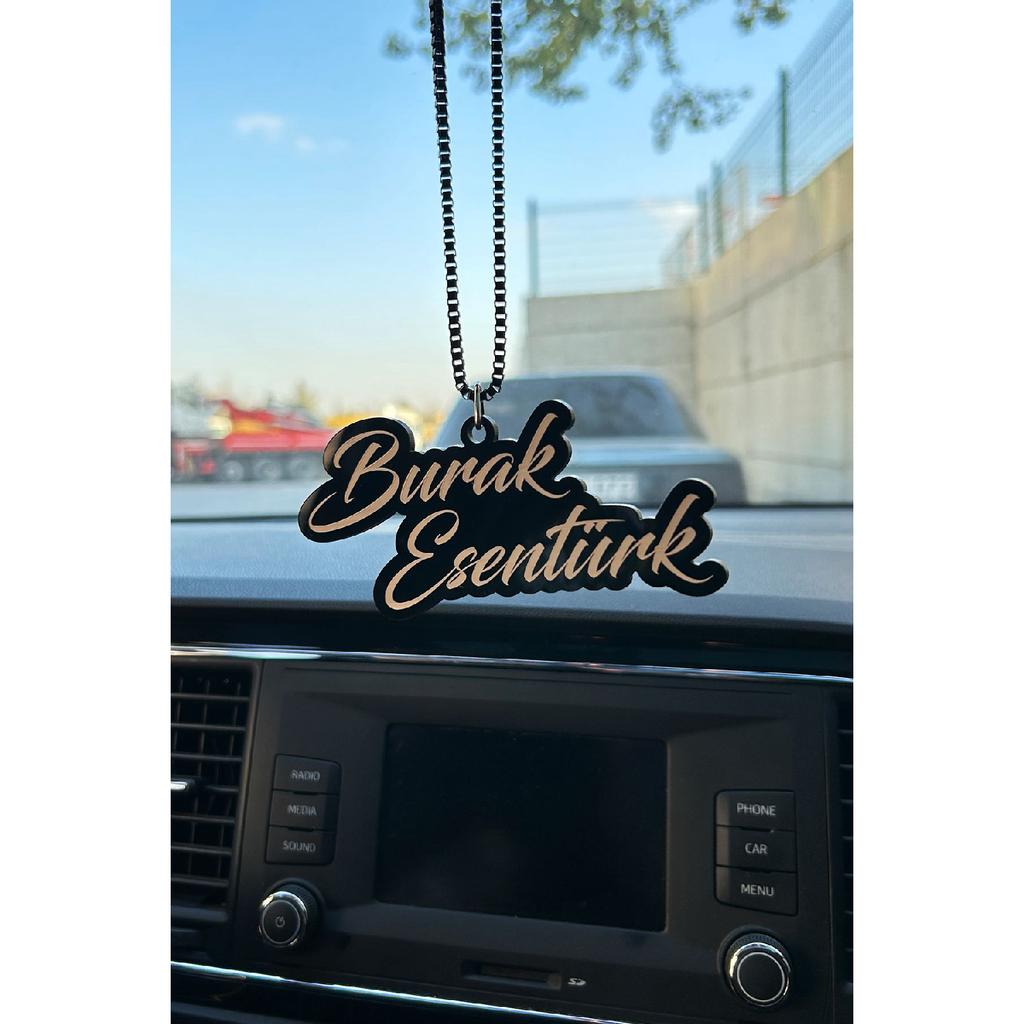 Hand Written Personalized Plexiglass Mirror Ornament