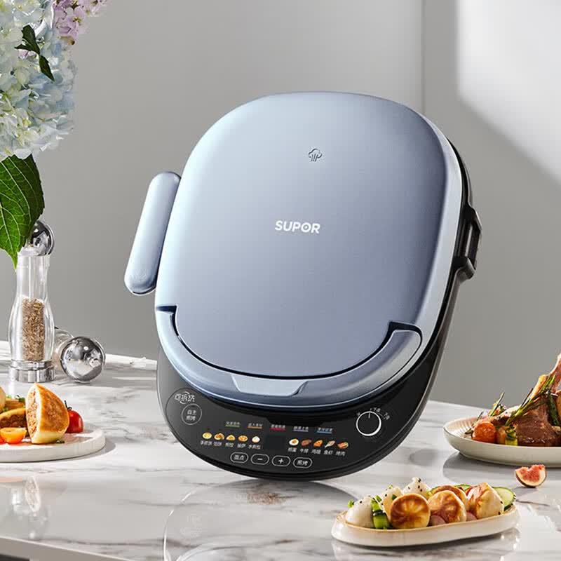 Supor Smart Electric Griddle with Deepened Removable Plates CN plug (adapter included)