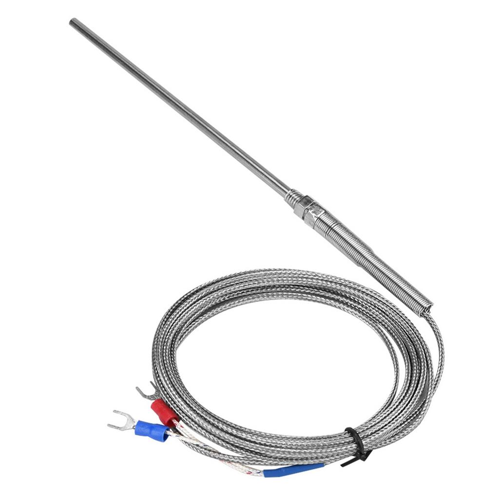 M8 Thread Type K Thermocouple 150mm Probe Temperature Sensor Wire 0-400 celsius (1 m)