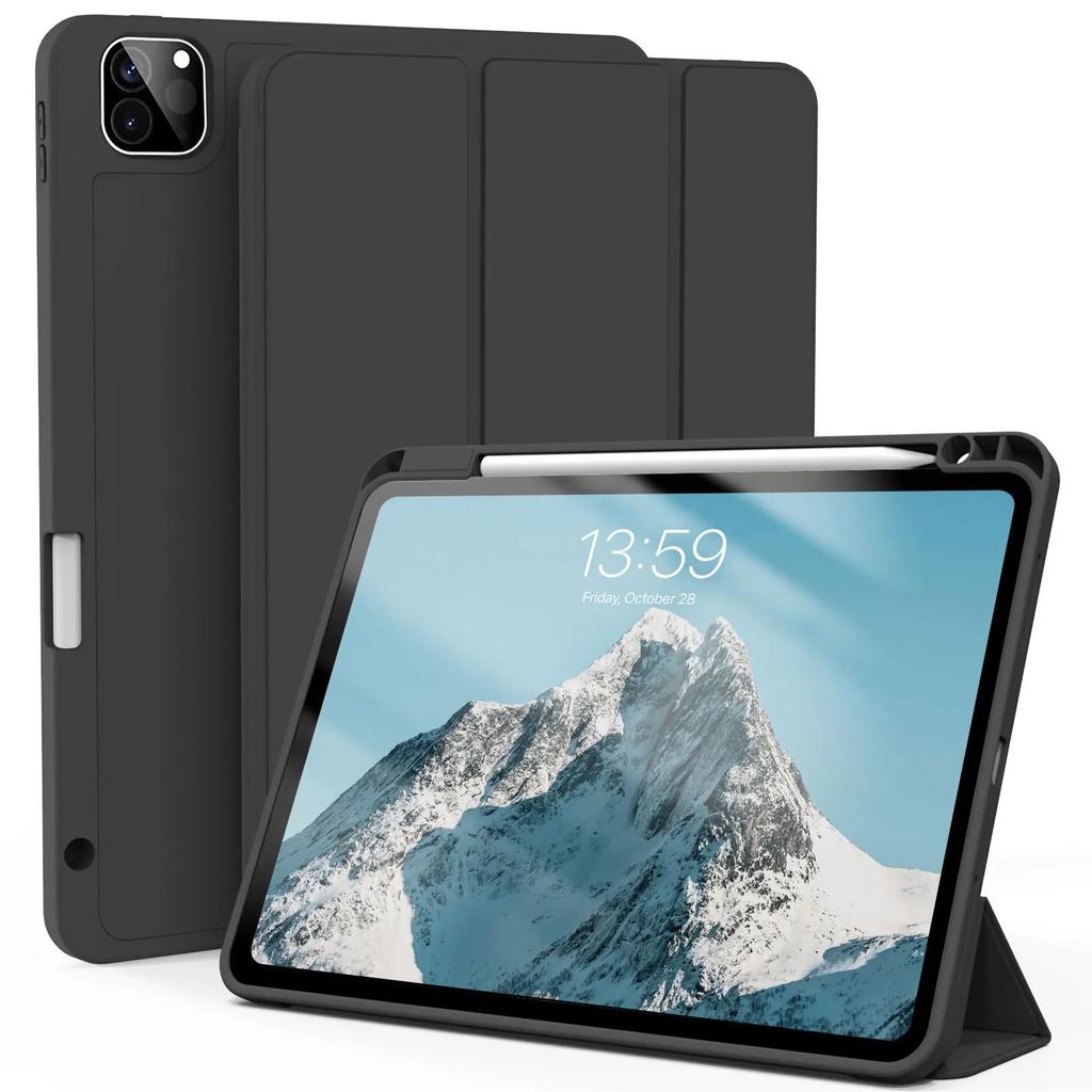 models For New iPad Pro M5 11 " 13 inch Pro 6 th Generation A3361 A3362 A3357 A3358 A3359 PU Smart Tablet Case