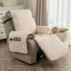 1PC 100% Waterproof Recliner Chair Cover, Recliner Chair Covers for Reclining Chair, Non-Slip Fabric Recliner Couch Cover for Li
