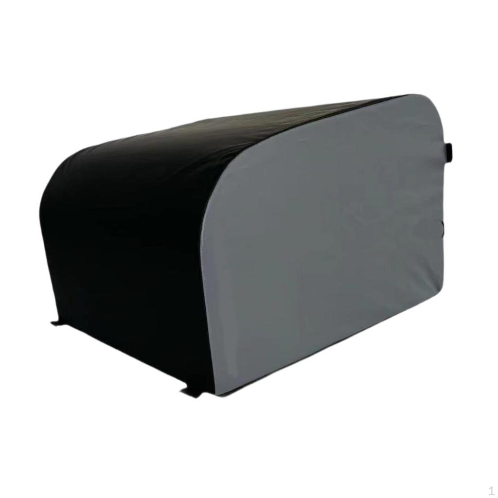 Hip Machine, Glute Bridge Exerciser with Rings, PU Leather Bench, Adult Butt Training Box,