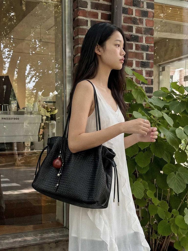 Ndearose Margo Bag_Plaid Black