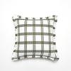 Pillowcase Only Modern Minimalist Soft Polyester Cotton Grid Pattern Pillow Cover For Couch Living Room Bedroom