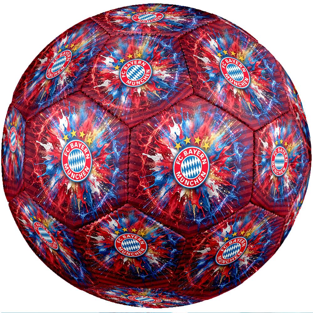 Pallone da calcio Tema Bayern Monaco Taglia 5 Pallone da calcio Tocco Morbido Pallone da calcio per Allenamento Professionale per Sport all'Aperto