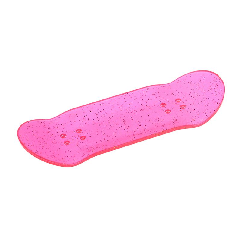 Mini Glow In Dark Finger Skateboard Luminous Fingerboard Deck Toy Kids Stress Relief Toys For Adult Children Gifts
