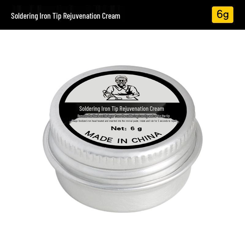 

Soldering Iron Tip Repair Paste - Fix Blackening, Improve Tinning, Remove Oxidation, Clean and Restore.