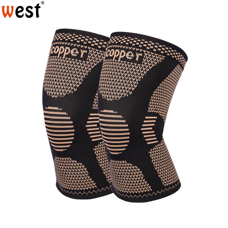 Copper Fiber Knee Support for Sports - Badminton, Running, Basketball, Cycling Protective Gear