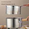 Wutuo 18cm 304 Stainless Steel Multi-Purpose Pot with Frying Basket