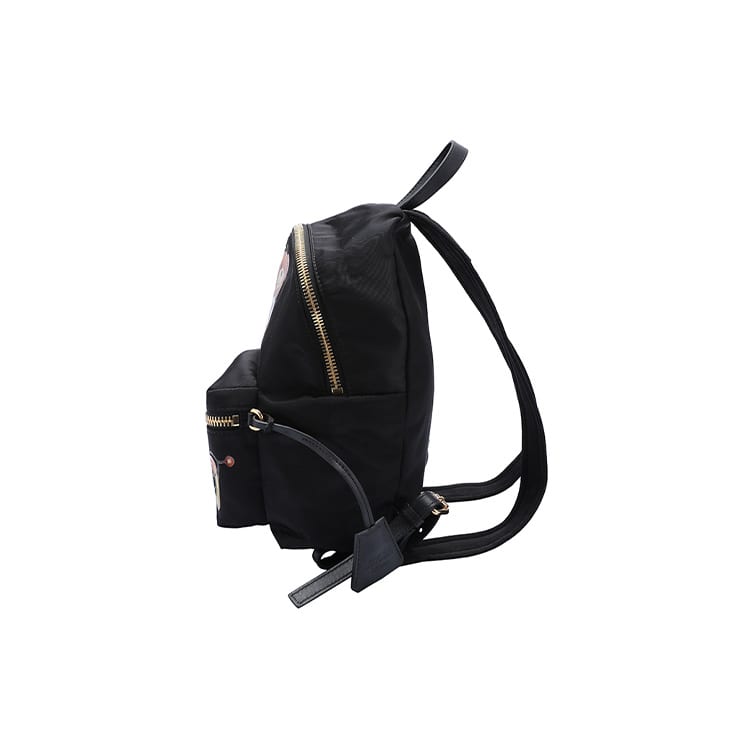 Moschino Nylon Fabric Backpack Women's Black 3XA76998260