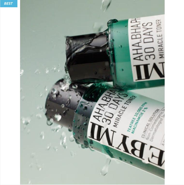 SOME BY MI AHA BHA PHA 30 Days Miracle Toner 30ml | Travel Size Exfoliating Toner