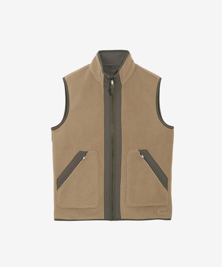 Aigle Men'S Reversible Sherpa Vest Aiw25Mfle005Osi