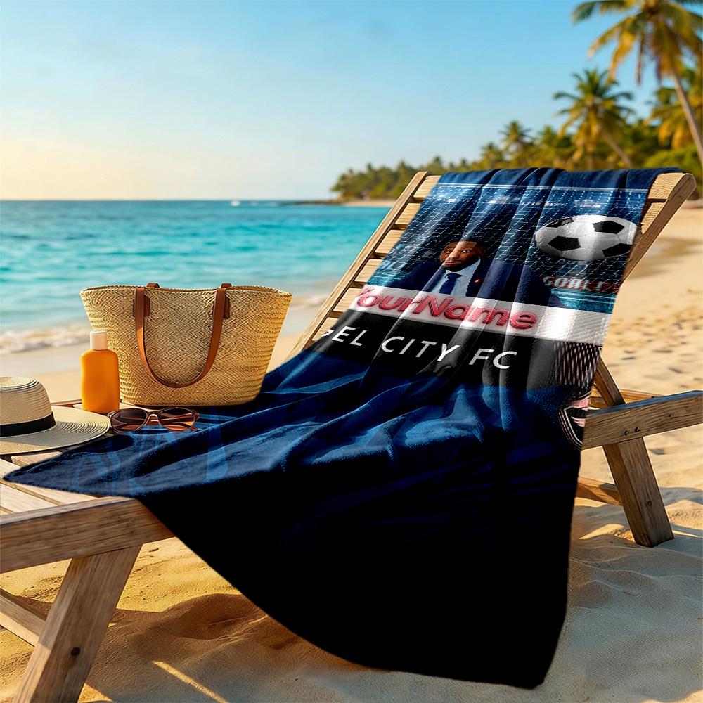 Curry Customizable Name Beach Towel Quickdry Soft Microfiber Portable For Swimmingbeachcamping Travel Beach Accessoriesgym