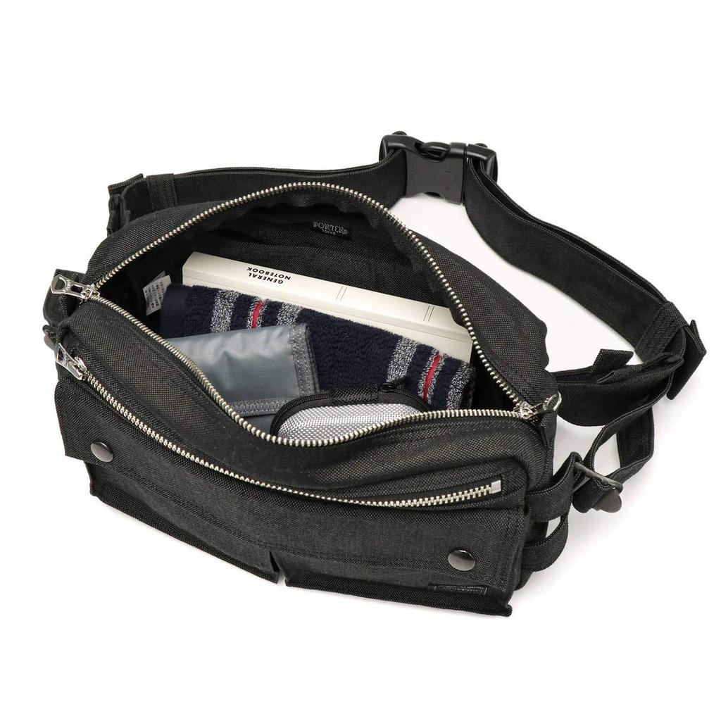 PORTER Waist Bag Body Bag Navy (Porter) [Smoky] 592-07600 2.