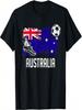 Australia Flag Jersey Australian Soccer Team Australian T-Shirt