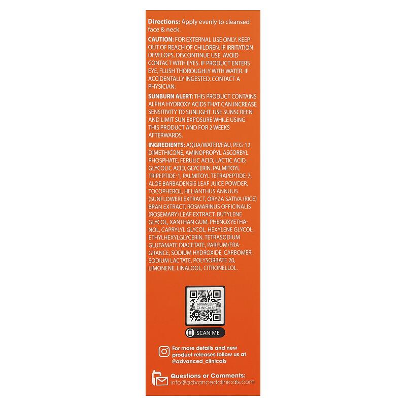 Vitamin C Brightening Serum, 1.75 Fl Oz (52 Ml)
