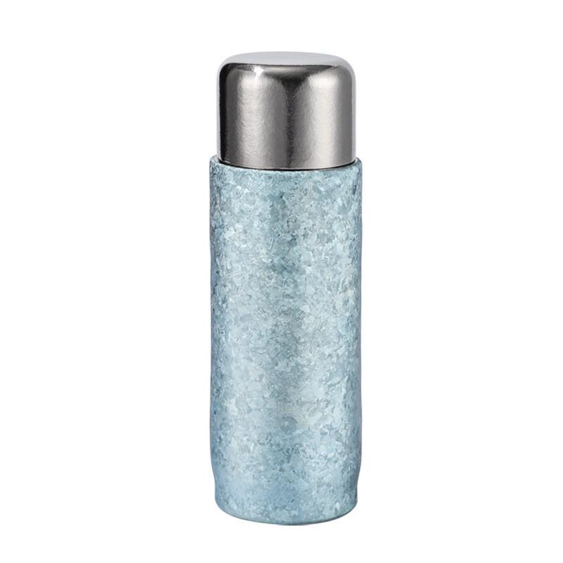 Pure Titanium Insulated Tea Tumbler With Magnetic Dual Lid Built-in Strainer Office Home Travel Gift