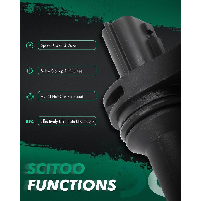 SCITOO Crankshaft Position Sensor fit for Nissan for Altima 2007-2018,for Nissan for NP300 2016-2017,for Nissan for NP300 Frontier 2016-2017