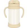 Thermos Baby Straw Mug Integrated Drinking Spout Packing 350ml Sand Beige Cold Use FJT-350 SDBE