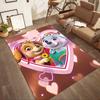 Paw Patrol Birthday Card Square rugs are a great choice for living rooms, bedrooms, home décor, and as gifts.