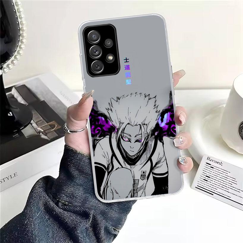 Blue Lock Shidou Ryusei For Samsung Galaxy A52S A42 A32 A22 A12 A02S A51 A50S Phone Case A41 A31 A21S A30S A20S A20E A70 A71 A40
