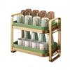 Multifunctional 2Tier Cup Organizer Large Capacity Dishwashing Rack Tea/Coffee Cup Stand Saving Space Thickened