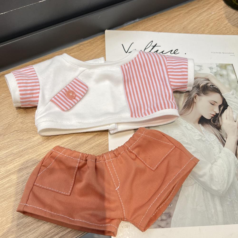 

Одяг для ляльок Labubu 38 см. Модний одяг. Толстовки. Одяг для ляльок. Колір. Худі. Аксесуари для ляльок. Милі прикраси. Маленькі тканини. 02#