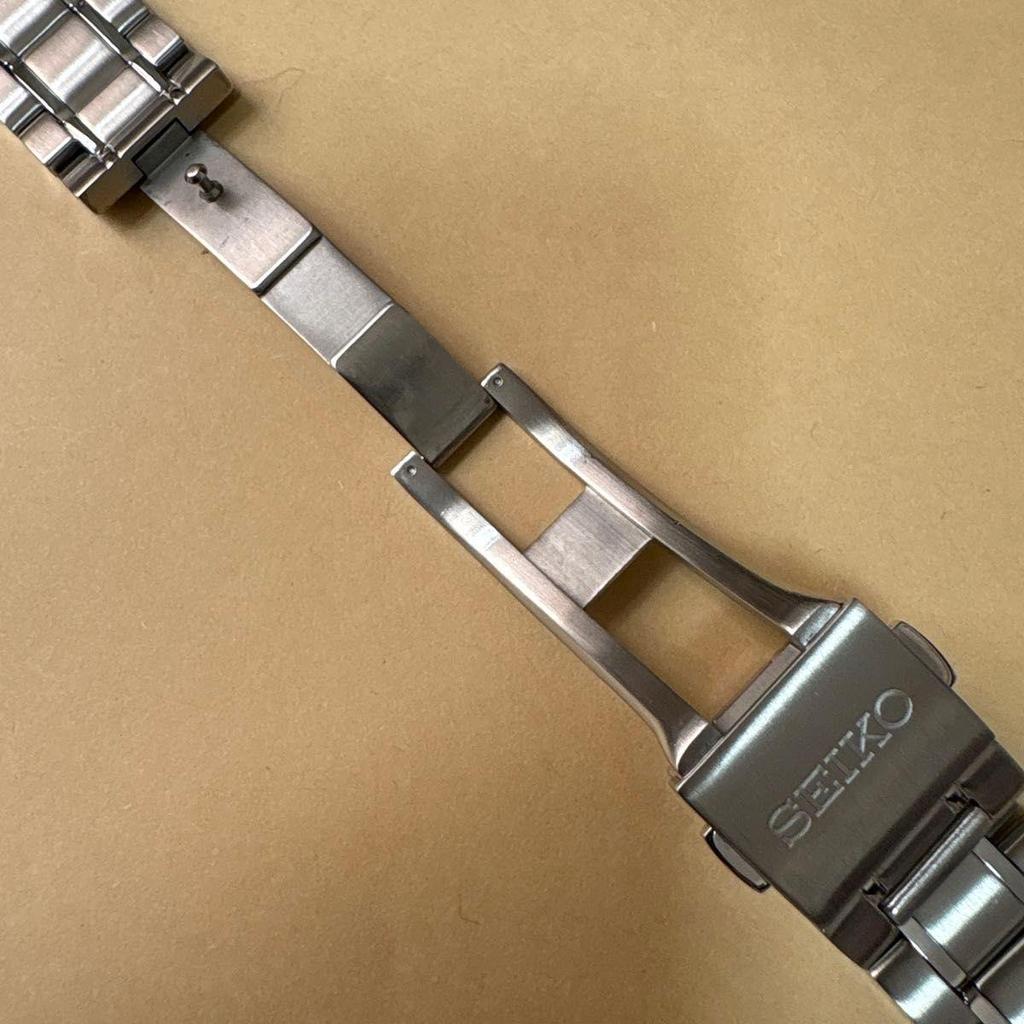 Used SEIKO Watch Stainless Steel Genuine Belt Silver