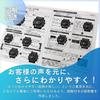 Digital Watch Black White Large Display Multi-Function Sports Watch for Men and Women