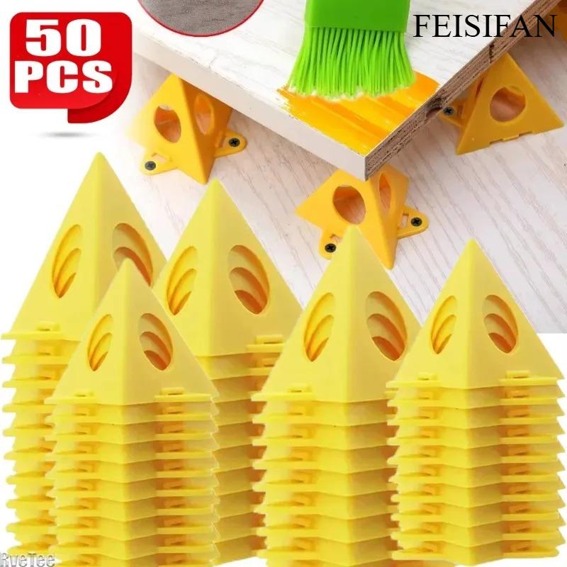 Mini Cone Painting Stands, 11-11 PCS Pyramid Canvas Support Holders, Tools for Painters & Woodworking Projects