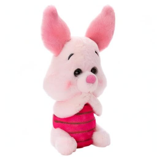 TAKARATOMY A.R.T.S. Disney Disney Character Prico Mode Plush Toy S Piglet Plush Toy, Approximately 17cm Tall