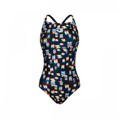Women S SwimSuit Dropback A5fl1co02 Blk