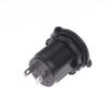 1Pcs Waterproof Plug Socket For Car Truck Motobike Boats Marine Atv 12/24V Car Cigarette Lighter Socket With Fuse And 60Cm Cable