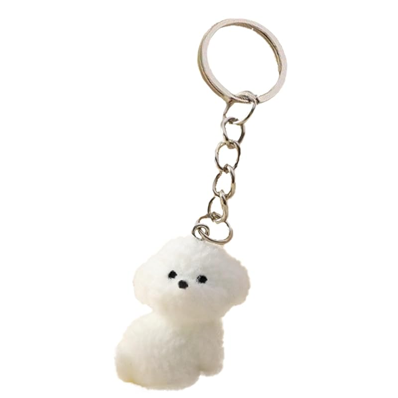 

[TK.tech] toy poodle key ring dog Goods (sitting)