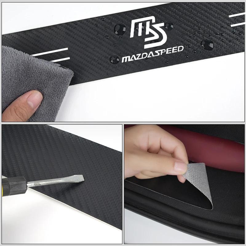 Door Sill Protective Film for Mazda MS-3, 6, 2, 5, CX-5, CX-50, Axela, Atenza, Demio, CX-3, and CX-5 – Car Decor Accessories l1