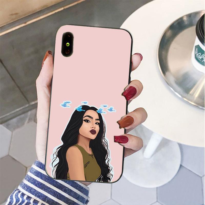 Husă de telefon Sunshine Girl pentru iPhone 11 12 pro XS MAX 8 7 6 6S Plus X 5S SE 2020 XR