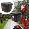 Basket, Bicycle Loading Support with Lock, Easy Installation, Lid, Storage Box for The
