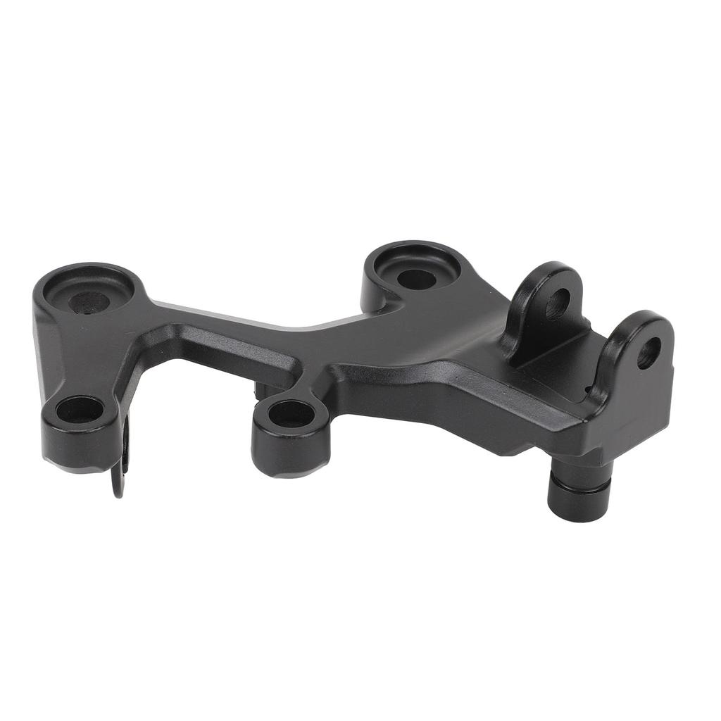 Front Footrest Pedal Peg Bracket Aluminum Rust Proof Crack Resistant Foot Pedal Peg Bracket Mount for Motorcycle Right