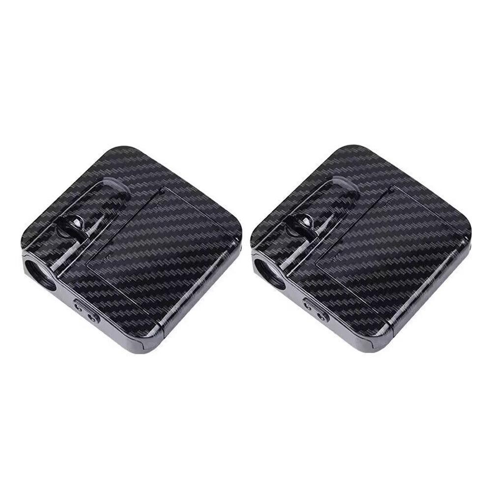 2pcs Angel Wings Door Welcome Lights Projector LED Shadow Lights Lamp Car Accessories For Universal Vehicle Models Wireless Q1D4