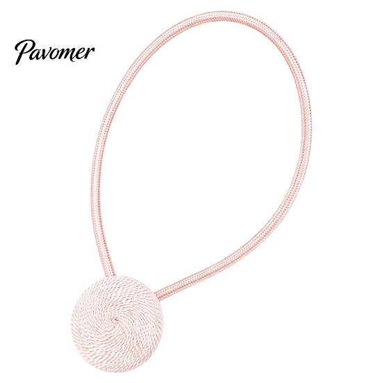 Magnetic Curtain Tiebacks Tiebacks, Modern Rope Tie Backs, Easy To Use Clips Decorative Drapes Holdbacks for Home Indoor Bedroom Office Strong Magnet