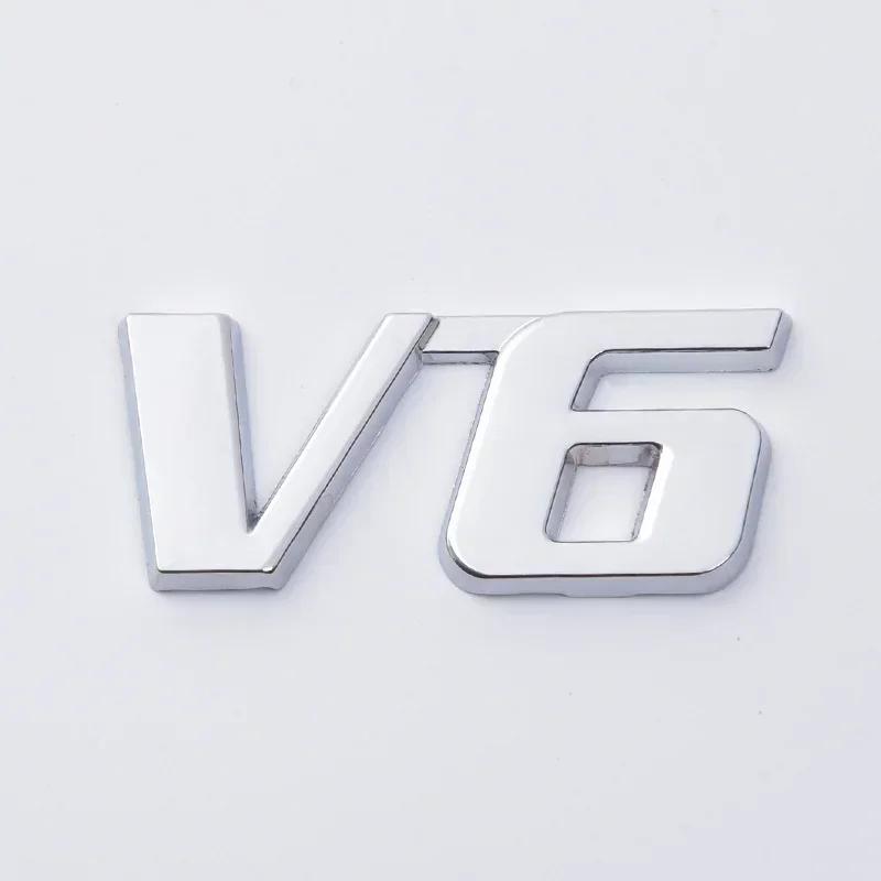 3D Metal 1.5T 1.6T 1.8T 2.0T 2.2T 2.4T 2.5T 2.8T 3.0T Car Sticker Emblem Badge Decal For Mazda KIA Renault TOYOTA BMW Ford Focus SG6I2