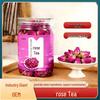 Rose Petal Tea 50g Can - Double Petal Red Rose Loose Leaf Health Tea