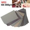 800 Sandpaper 9 Sizes Ceramic Glass Grit Headlight Kens