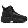 Skechers SKECHER STREET Wysokie Buty Codzienne Damskie Czarne 177236-BBK